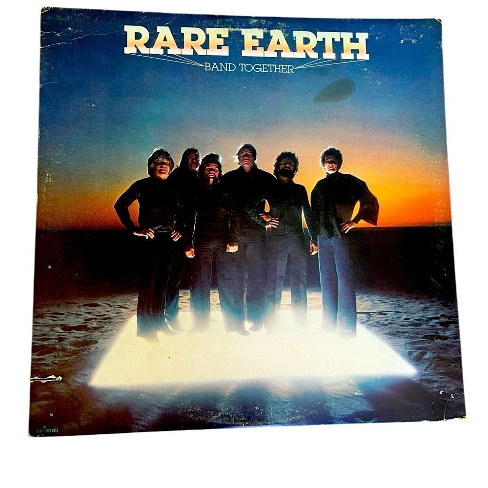 RARE EARTH BAND TOGETHER LP 1978 VINTAGE VINYL‎ RECORD VG+ CONDITION